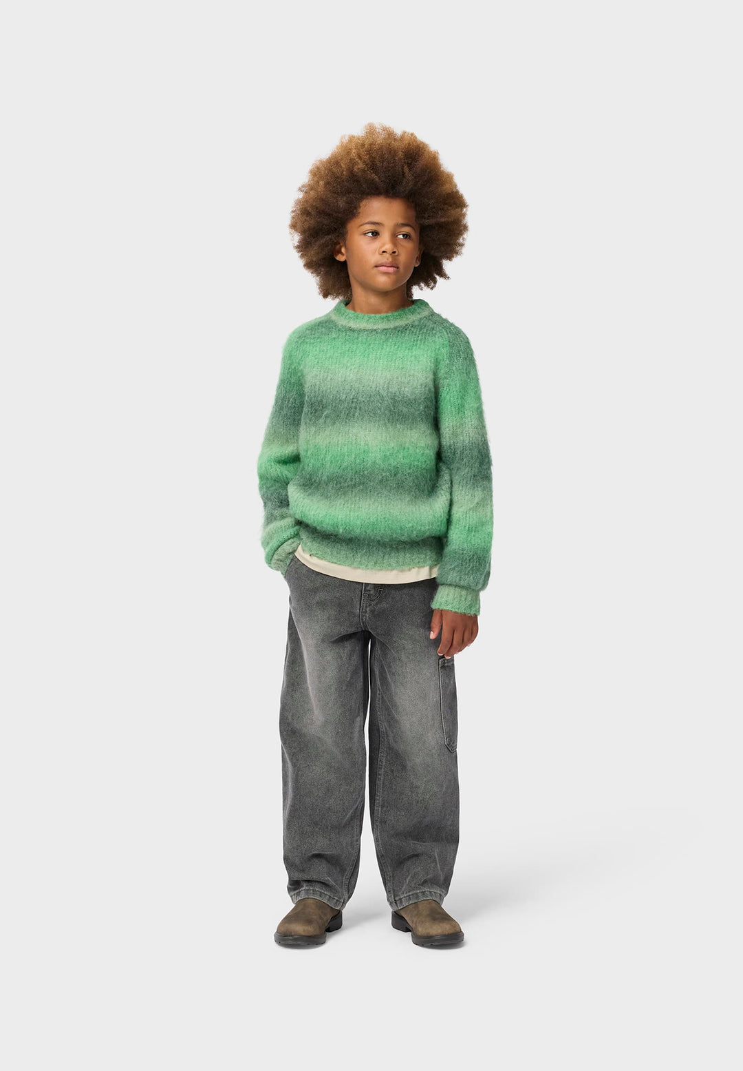 Archer Washed Black Pants by Molo