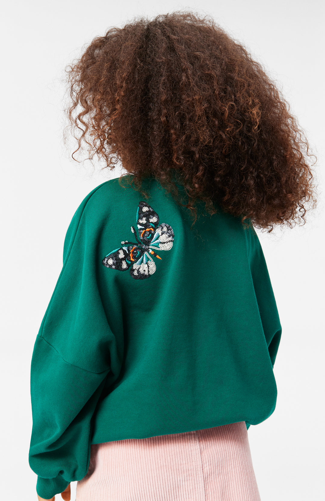 Adventurine Butterfly Sweatshirt by Molo