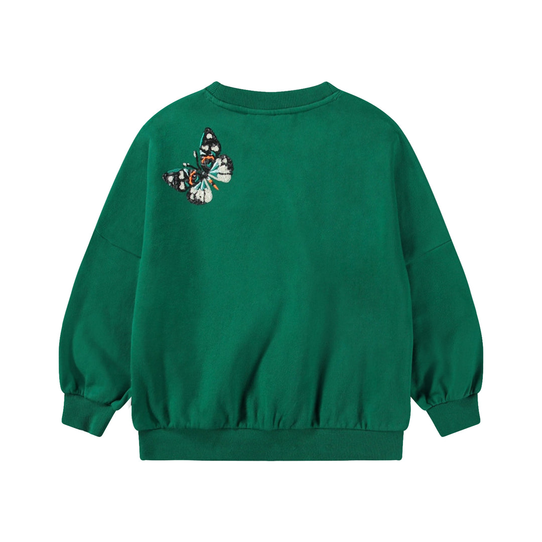 Adventurine Butterfly Sweatshirt by Molo