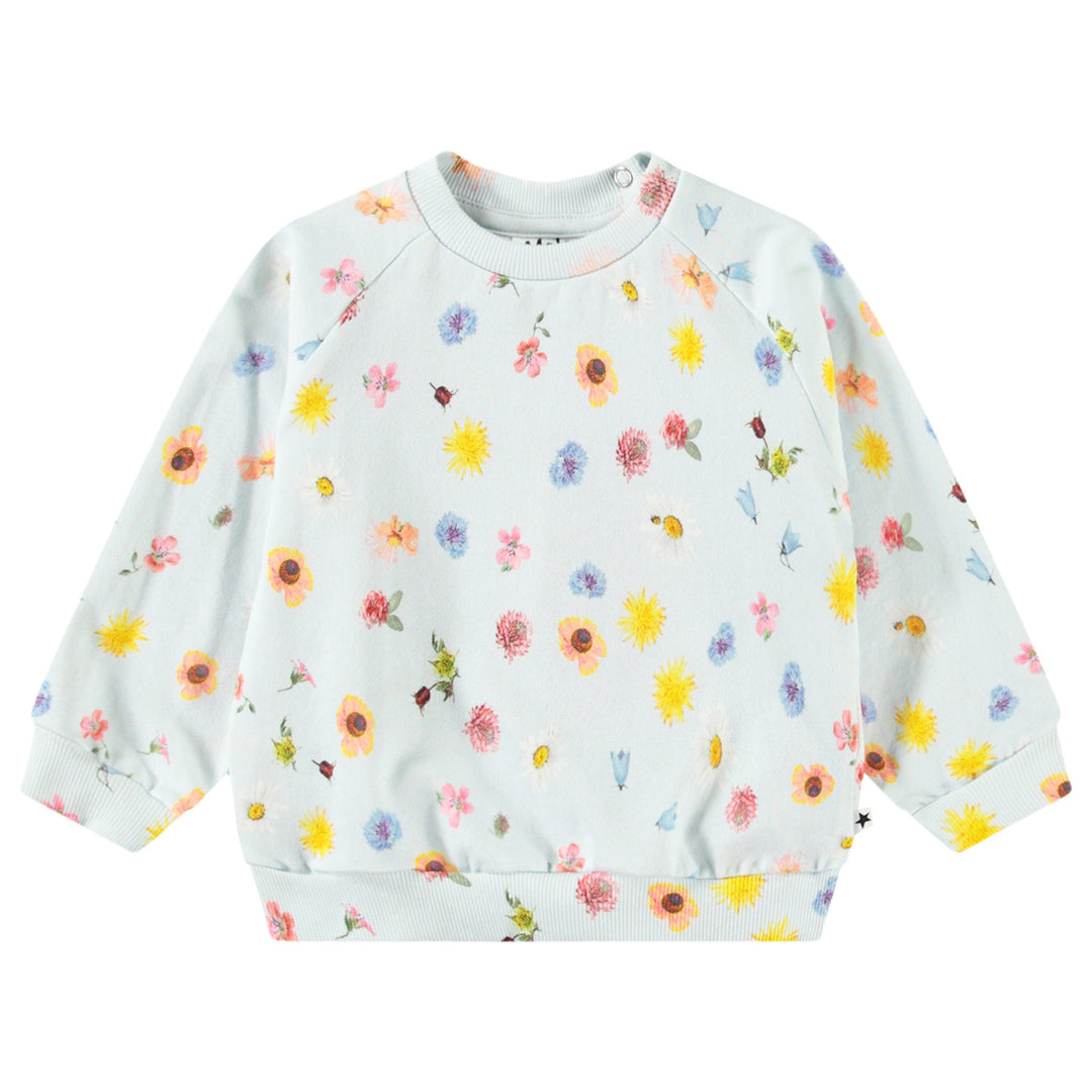 Disc Small Flowers Sweatshirt by Molo