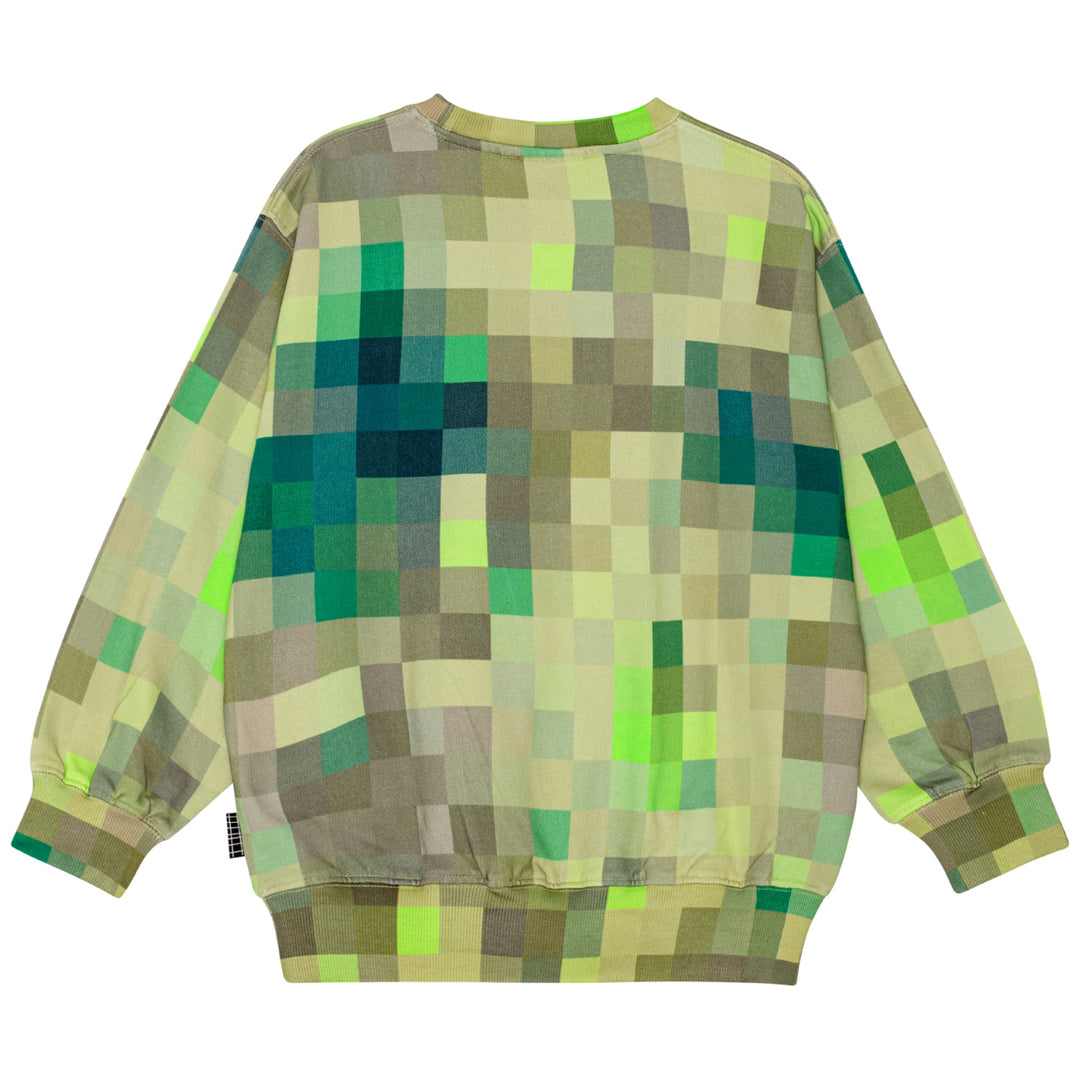 Green Pixels Sweatshirt by Molo