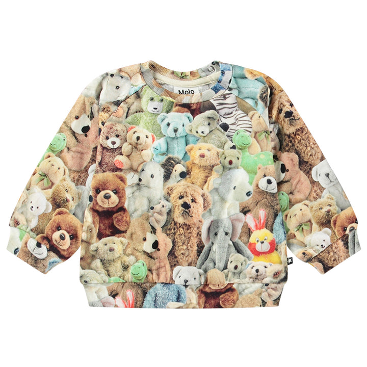 Teddy Friends Sweatshirt by Molo