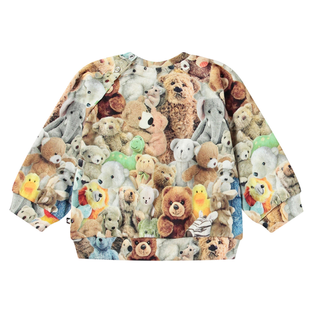 Teddy Friends Sweatshirt by Molo