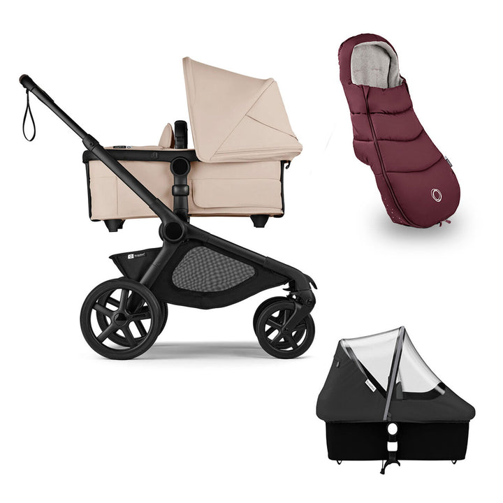 Bugaboo Kangaroo Single-to-double Stroller Winter Bundle