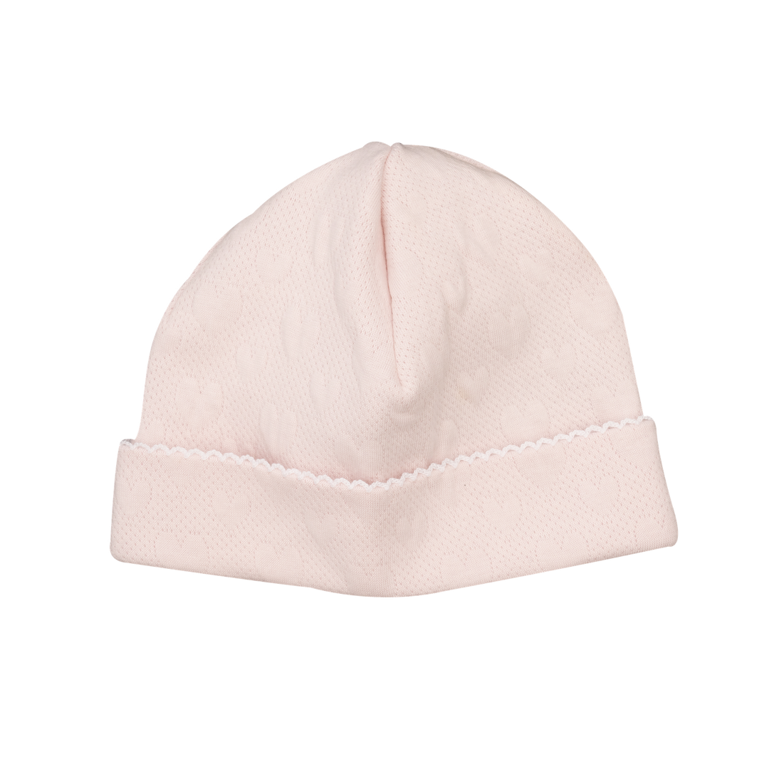 Pink Hat Jacquard by Noomie Baby