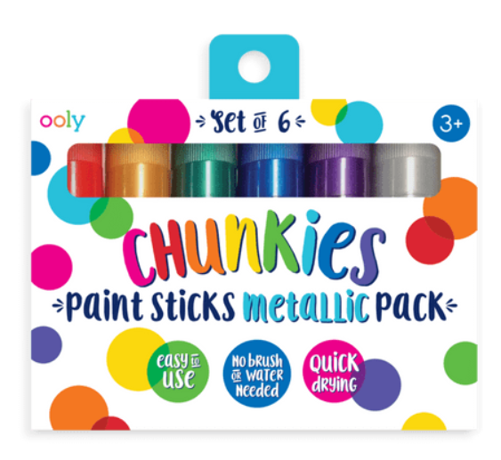 Chunkies Metallic Markers by Ooly