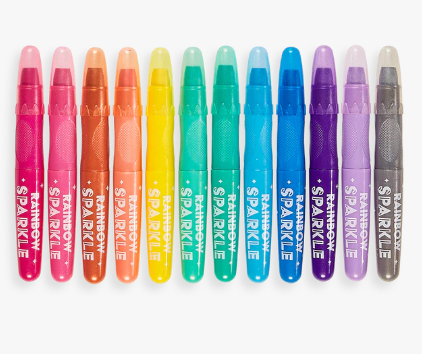 Rainbow Sparkle Watercolor Gel Crayons by Ooly