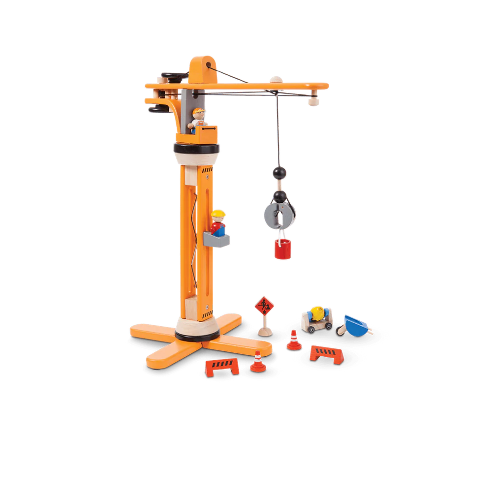 Crane Set by Plan Toys