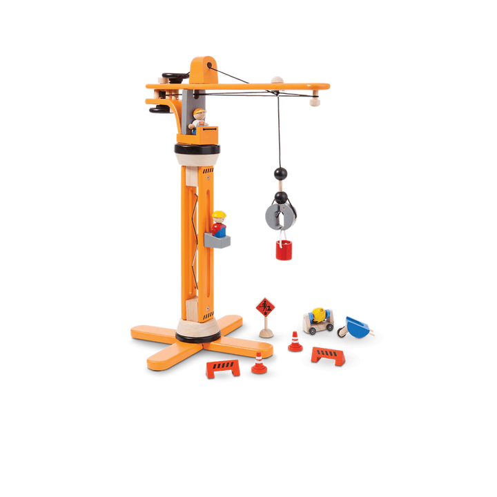 Crane Set by Plan Toys