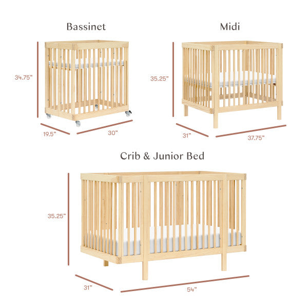 Pogo 8-in-1 Convertible Crib by Babyletto