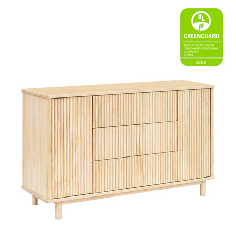 Pogo Tambour Assembled Dresser by Babyletto