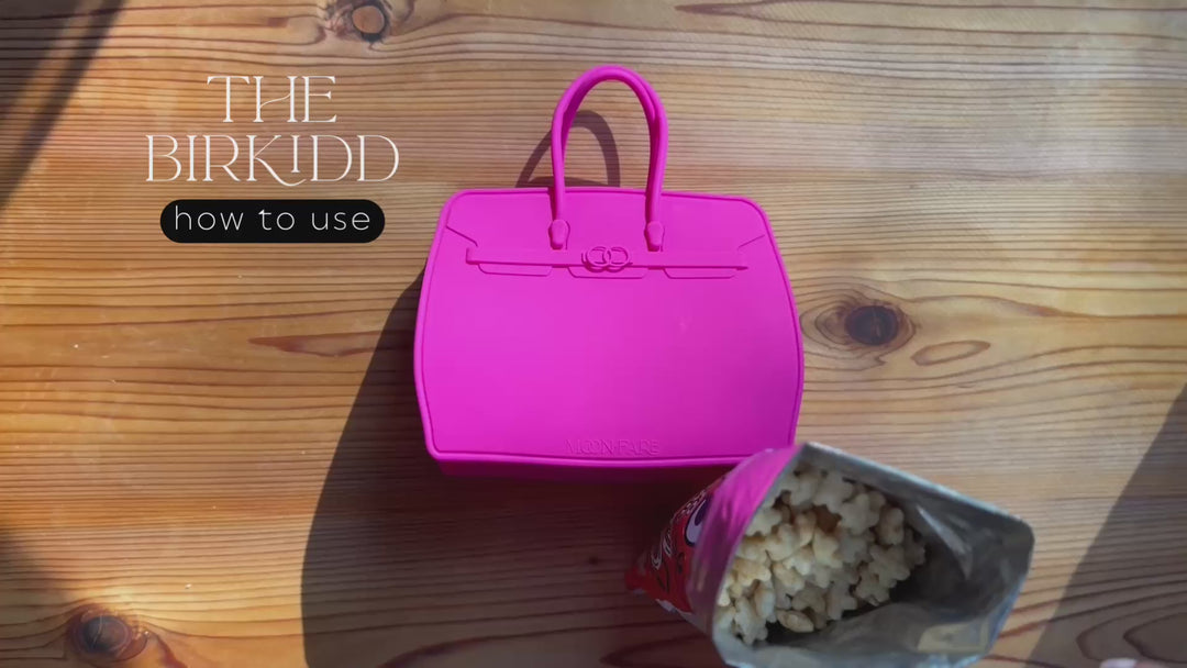 how to use the birkkid snack bag by moonfare