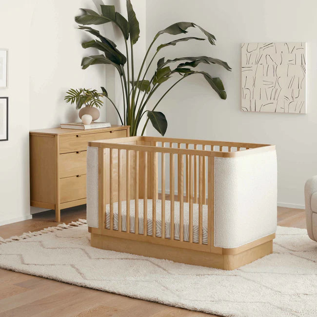 Bondi Boucle Crib in Honey by Babyletto