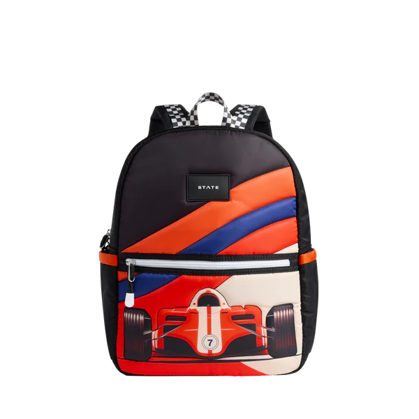 Kane Kids Travel Backpack Racecar by State Bags