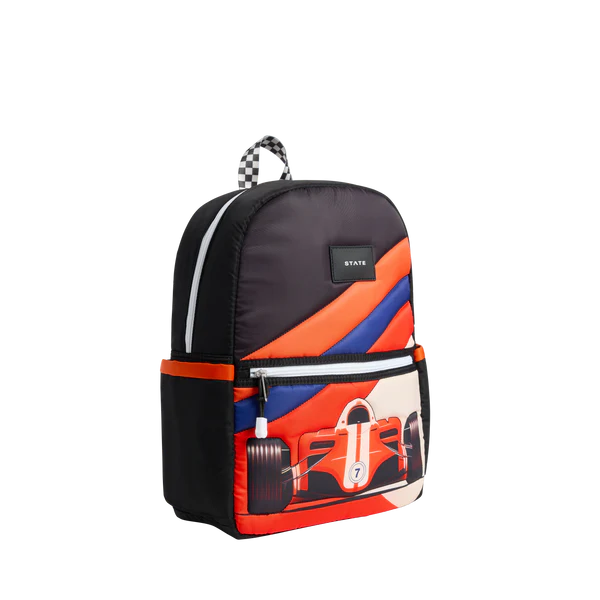 Kane Kids Travel Backpack Racecar by State Bags