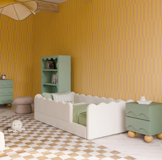 Rizo Twin Floor Bed by Babyletto