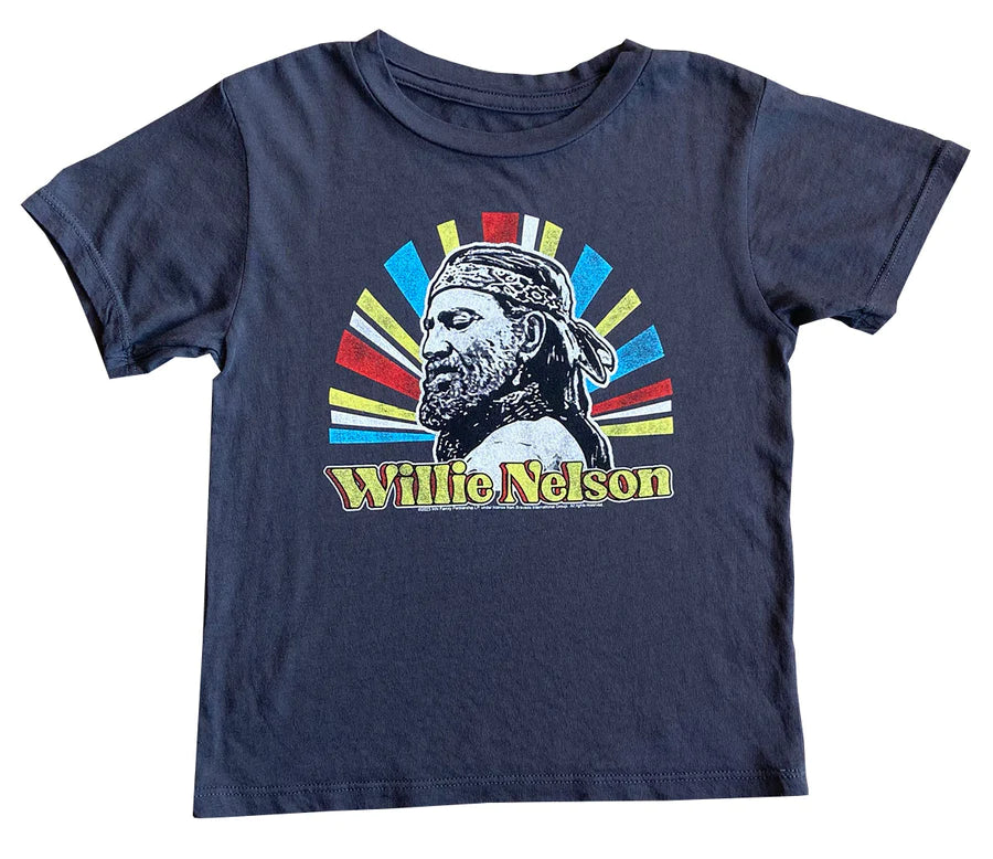 Willie Nelson Tee by Rowdy Sprout