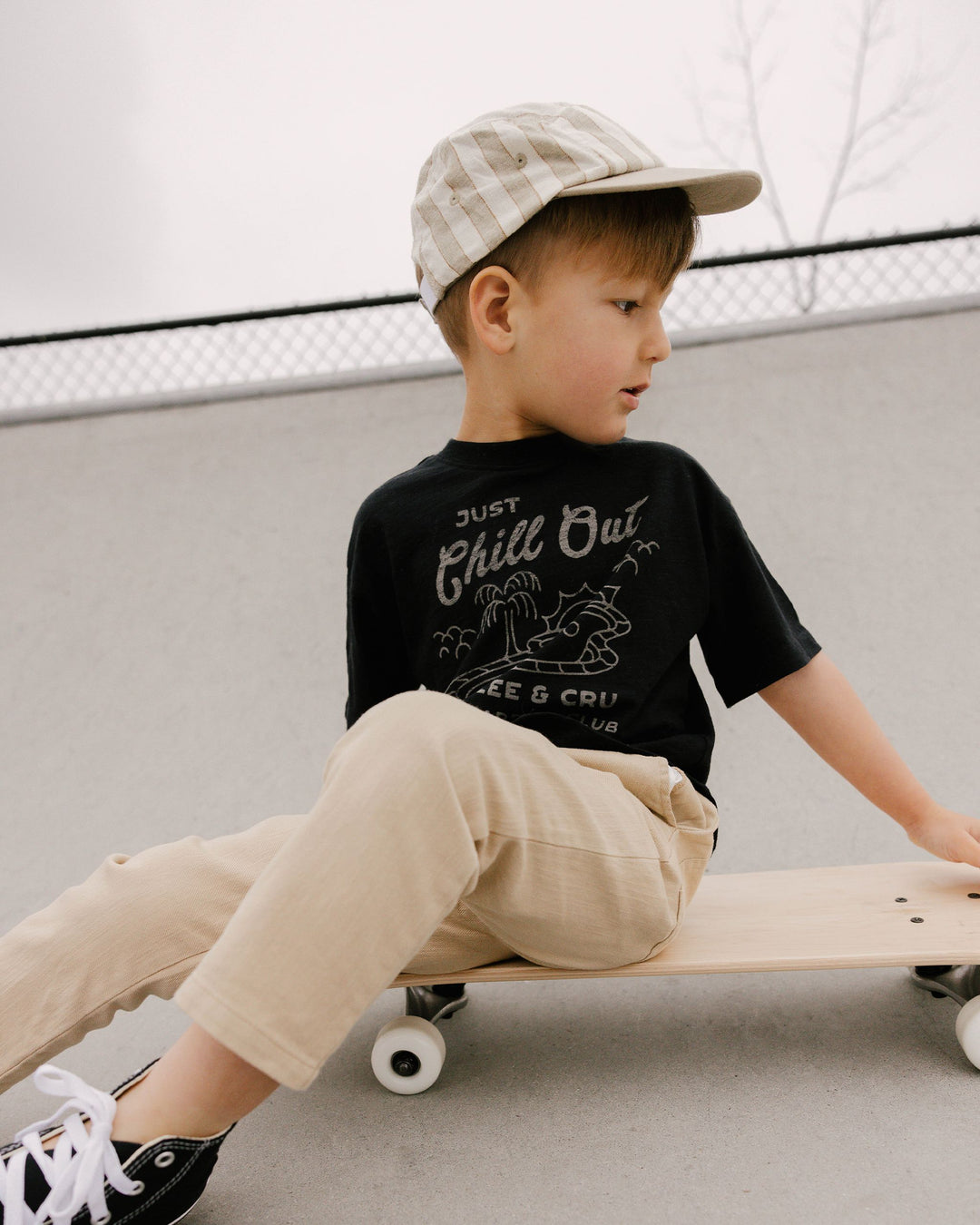 Relaxed Chill Out Tee by Rylee and Cru