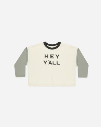 Hey Y'All Tee by Rylee and Cru