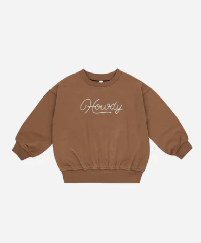 Howdy Sweatshirt by Rylee and Cru