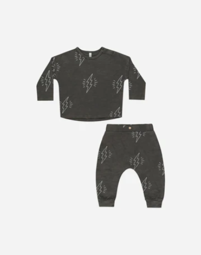 Bolts LS Tee and Pant set by rylee and cru