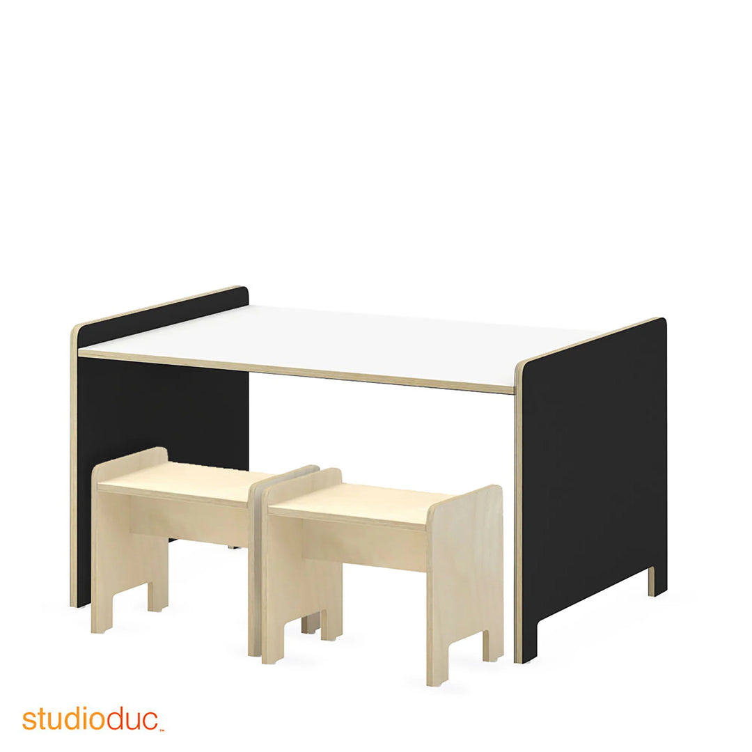 Juno play table + play stools by Studio Duc