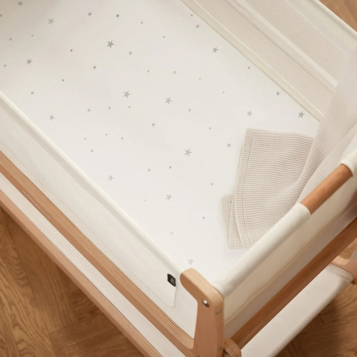 SnuzPod5 Bassinet 2 Pack Fitted Sheets