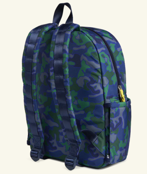 Camo backpack by State Bags