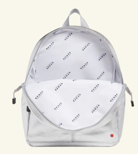 Kane Kids Mini Silver Metallic Backpack – Babesta display picture 2