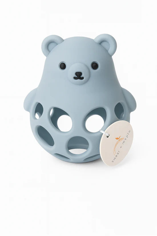 Blue Bear Ball Teether