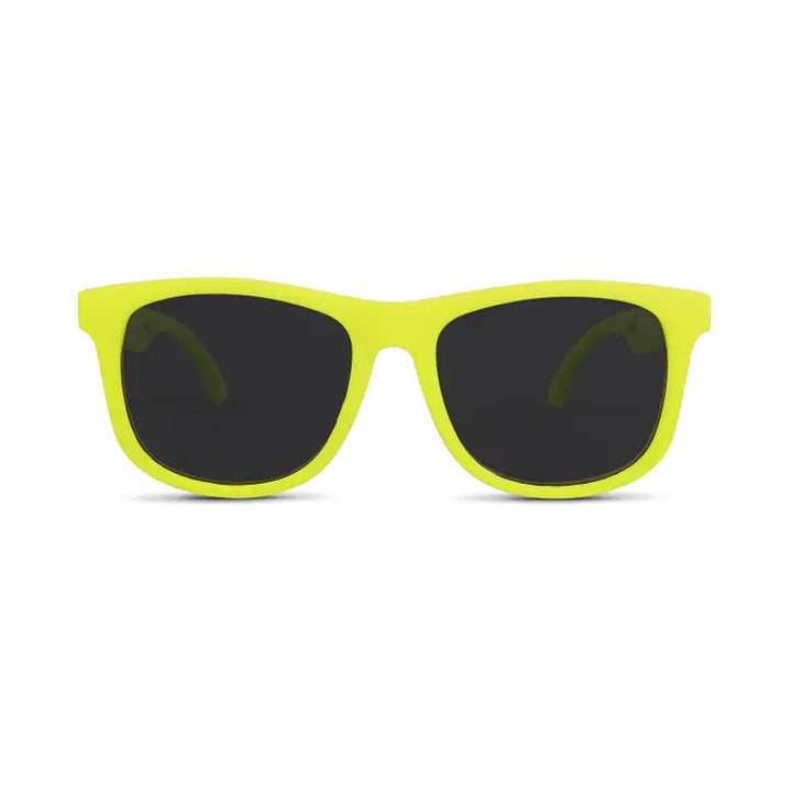 Neon Yellow HipsterKids Sunglasses