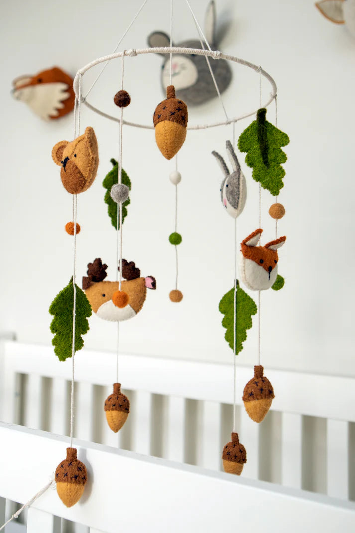 Woodland Baby Mobile by Fiona Walker