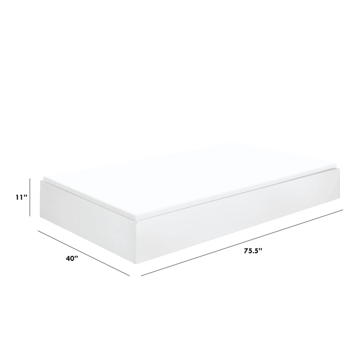 Universal Twin Storage Trundle Bed by Babyletto