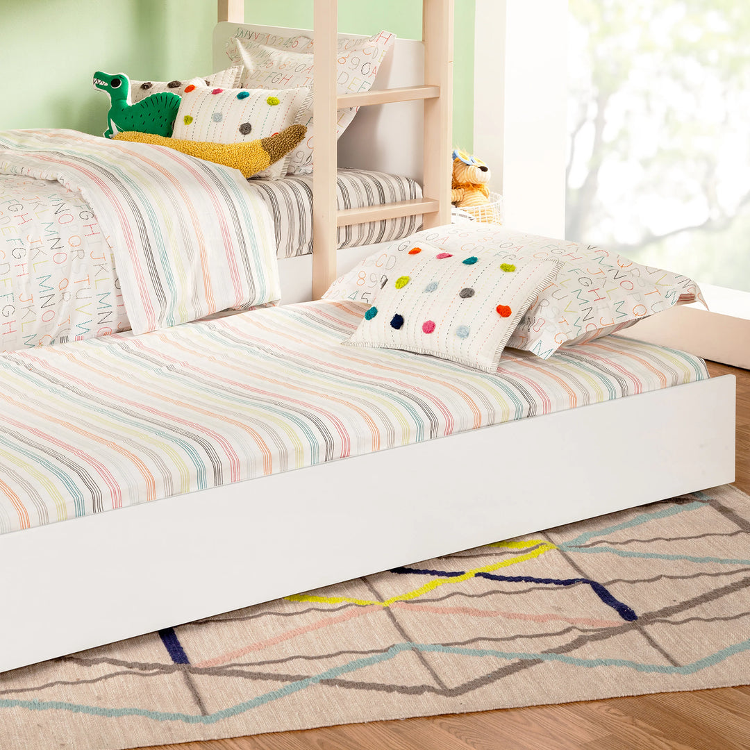 Universal Twin Storage Trundle Bed by Babyletto