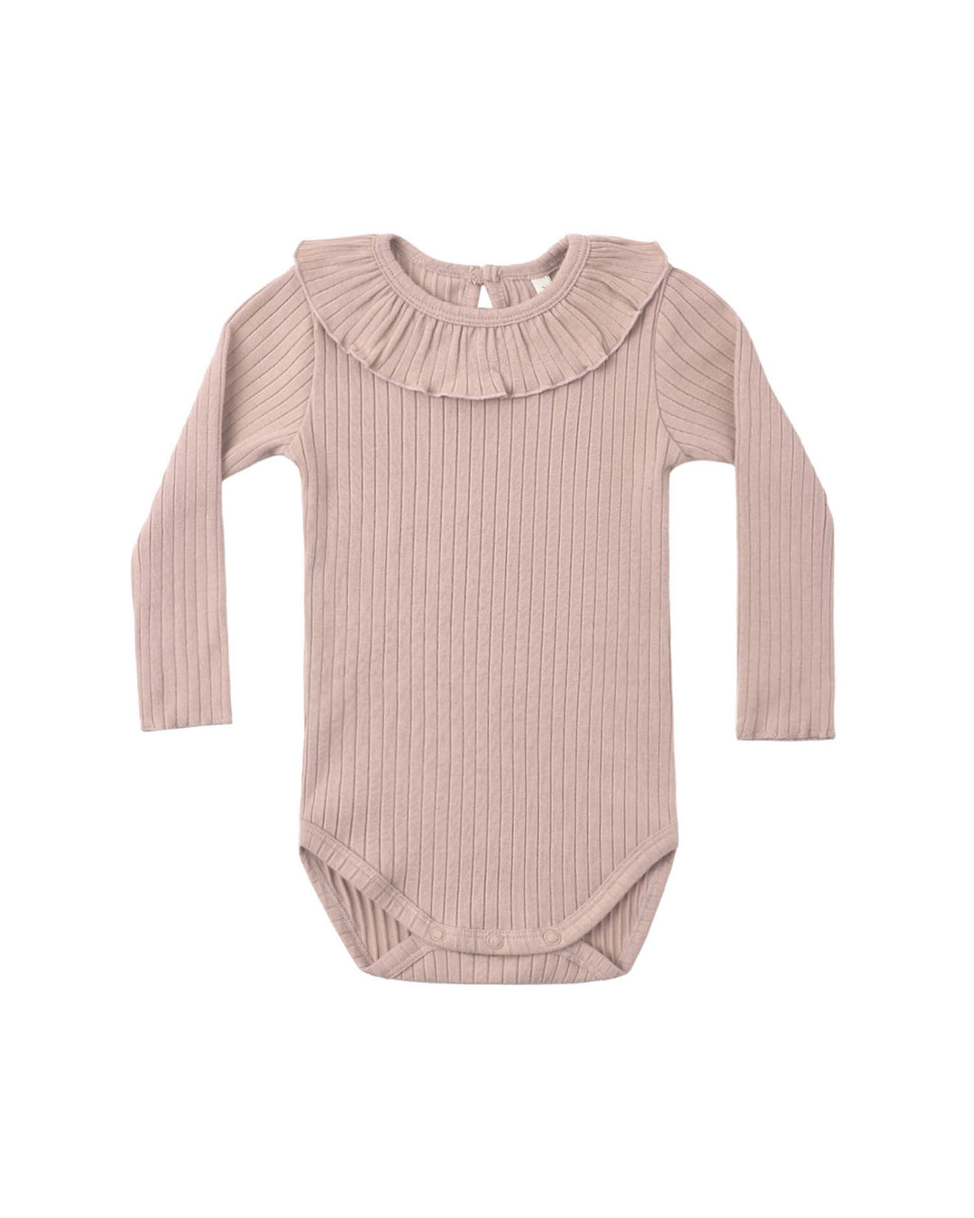 Ruffle Collar Bodysuit Rosewood