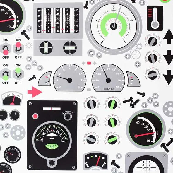 Switches & Gauges Poster