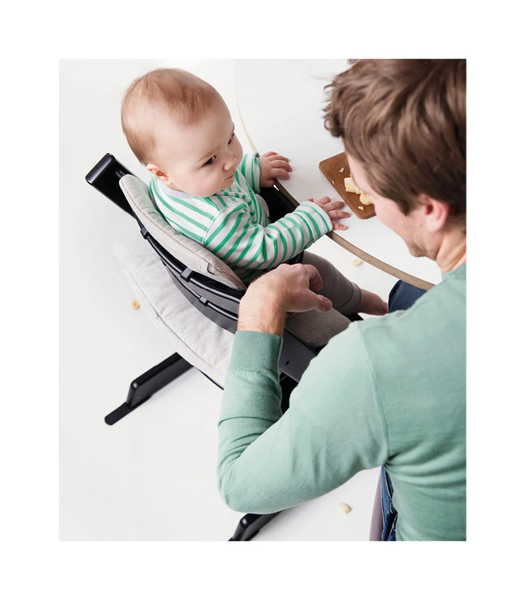 Stokke Tripp Trapp Natural Oak Wood Baby & Toddler High Chair +