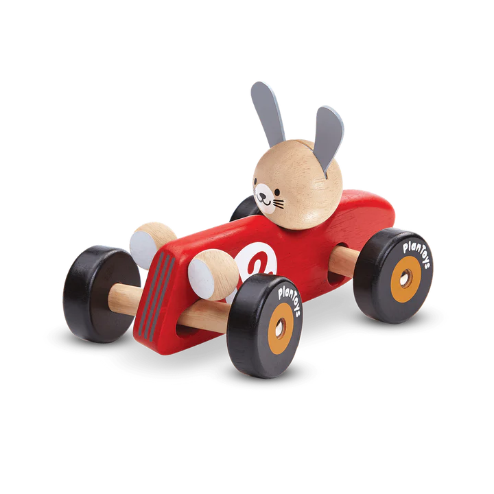 Rabbit Racing Car by Plan Toys