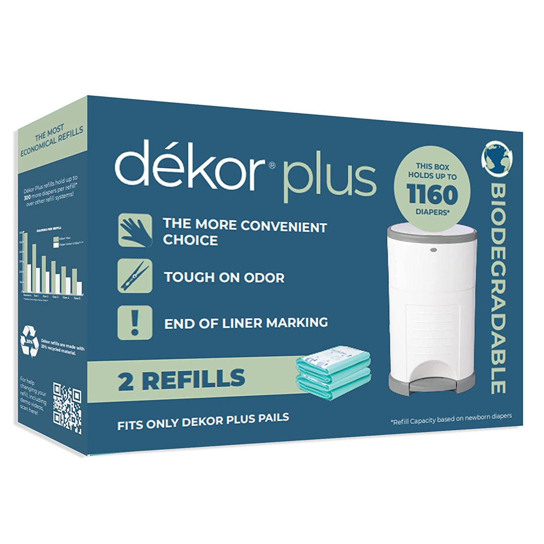 Dekor Plus 2 pack refill BIO by Diaper Dekor