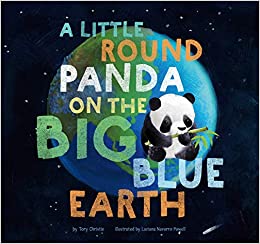 A Little Round Panda On The Big Blue Earth 
