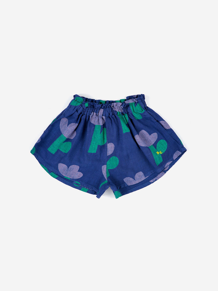 Sea Flower Woven Shorts by Bobo Choses