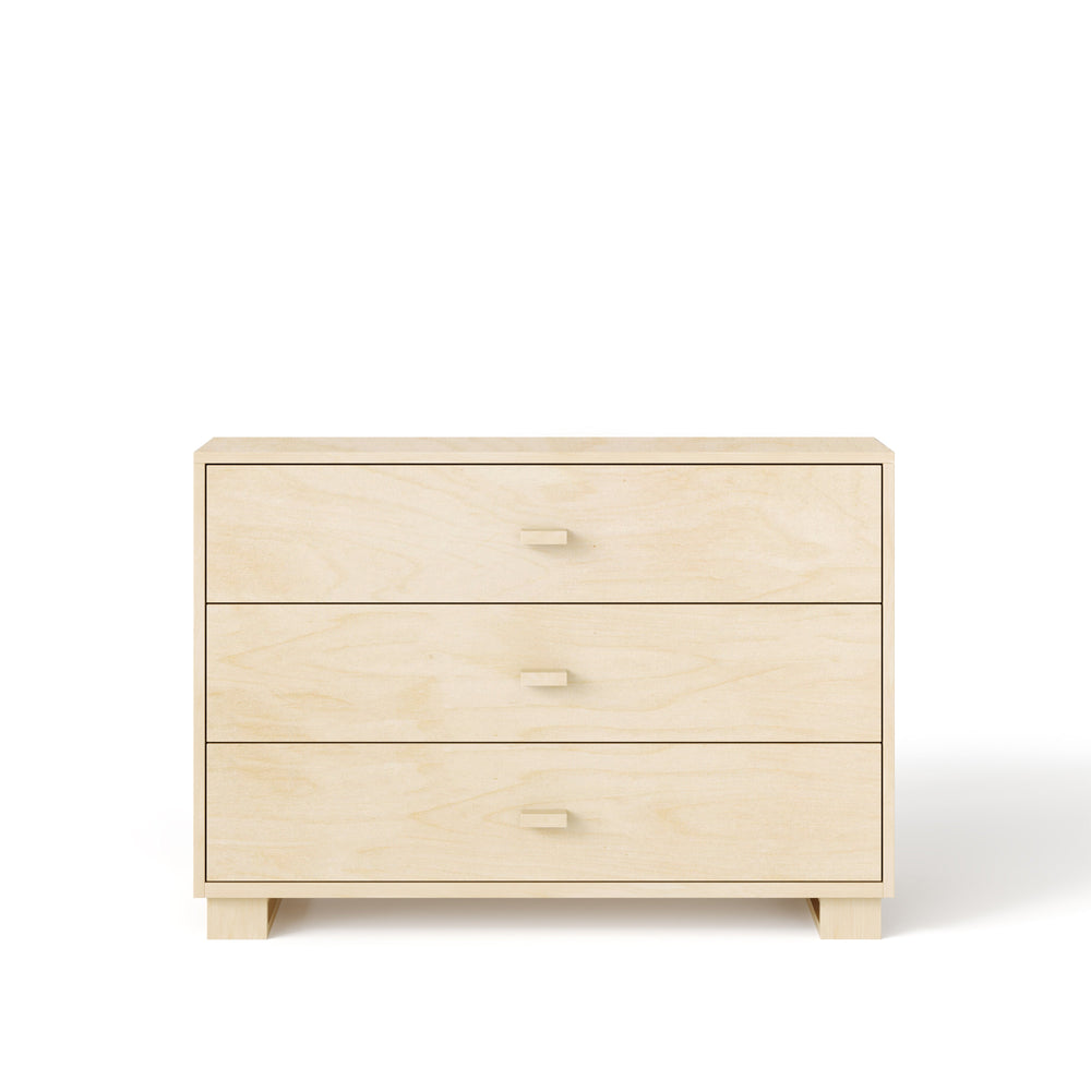 Austin 3-drawer dresser - natural maple