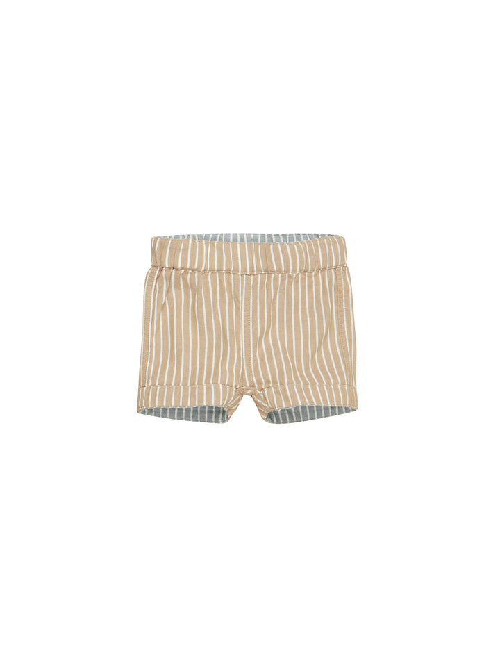 Stripe Reversible Chino Shorts by Huxbaby