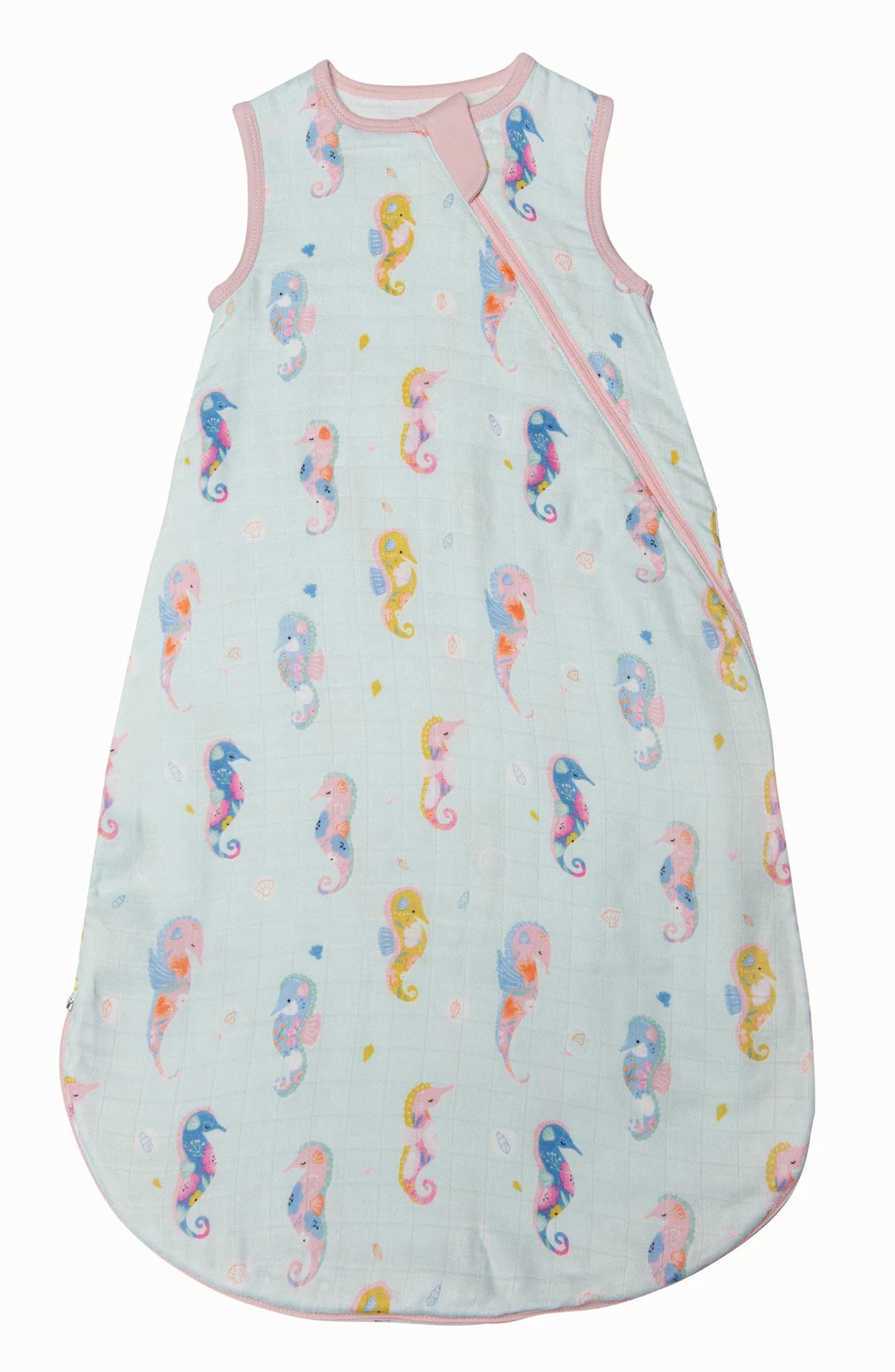 Painterly Seahorse Sleeping Bag by Loulou Lollipop