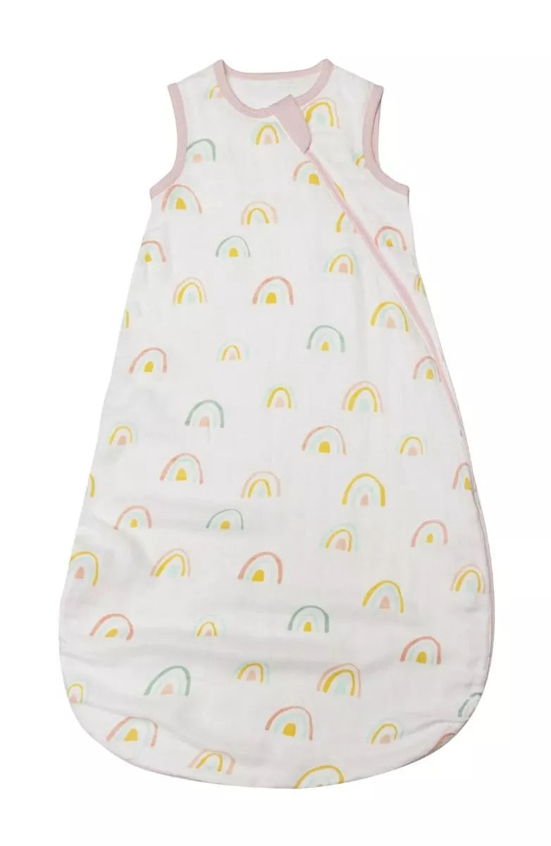 Pastel Rainbow Sleepsack by Loulou Lollipop