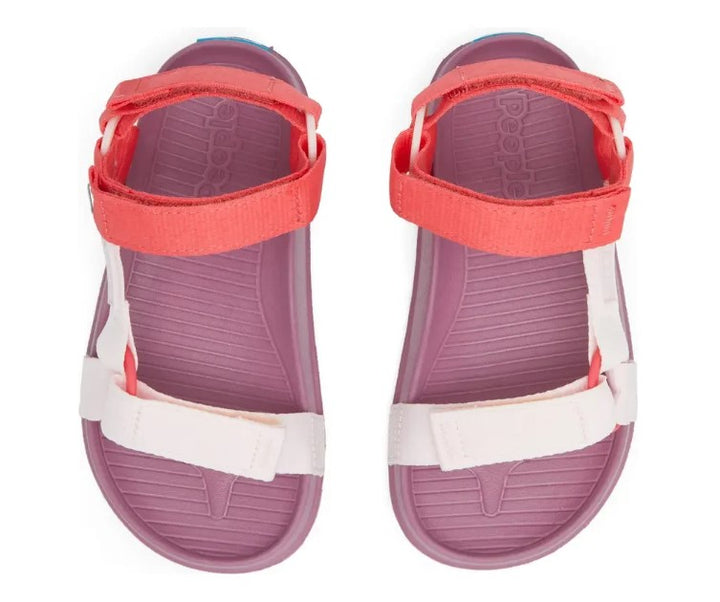 Lenny Trail Kids Sandals in Cutie Pink by People Footwear