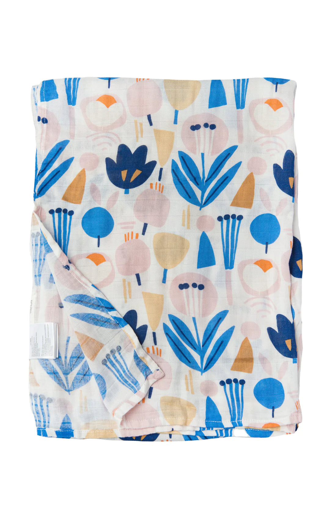 Scandi Floral Swaddle by Loulou Lollipop