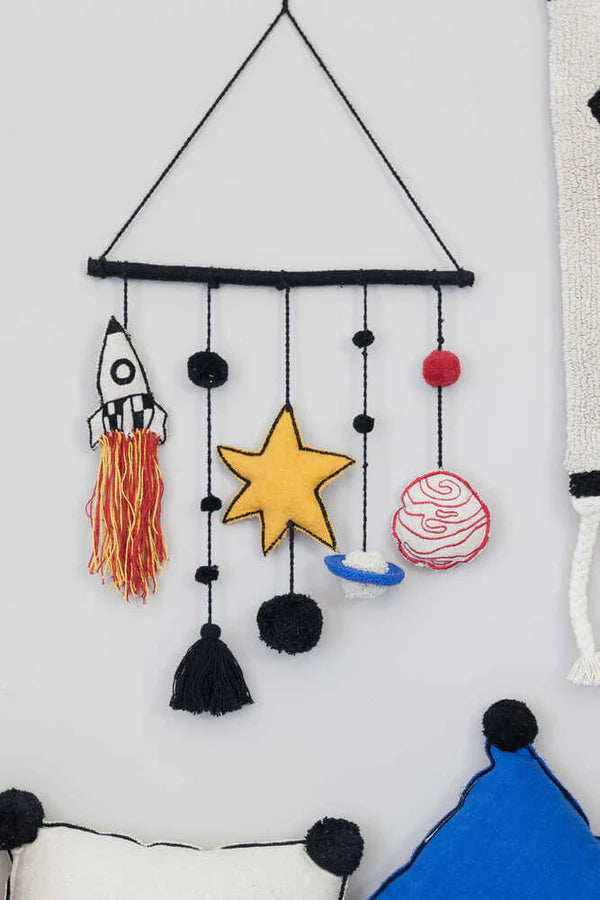 Galaxy Wall Hanging by Lorena Canals
