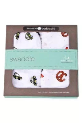 Taxi & Pretzel Swaddle 2-pack