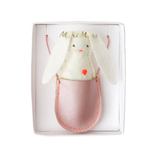 Bunny Pocket Necklace by Meri Meri